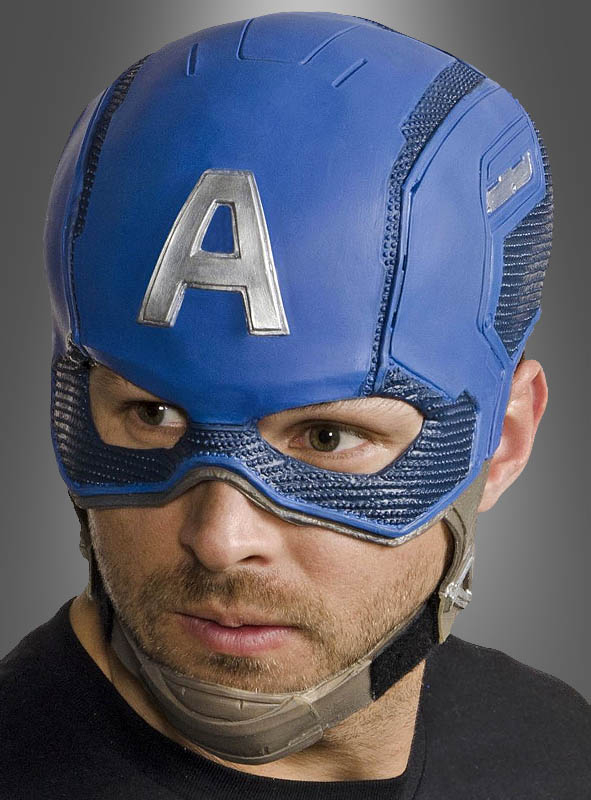 Captain America Kostüm Maske bei » Kostümpalast.de