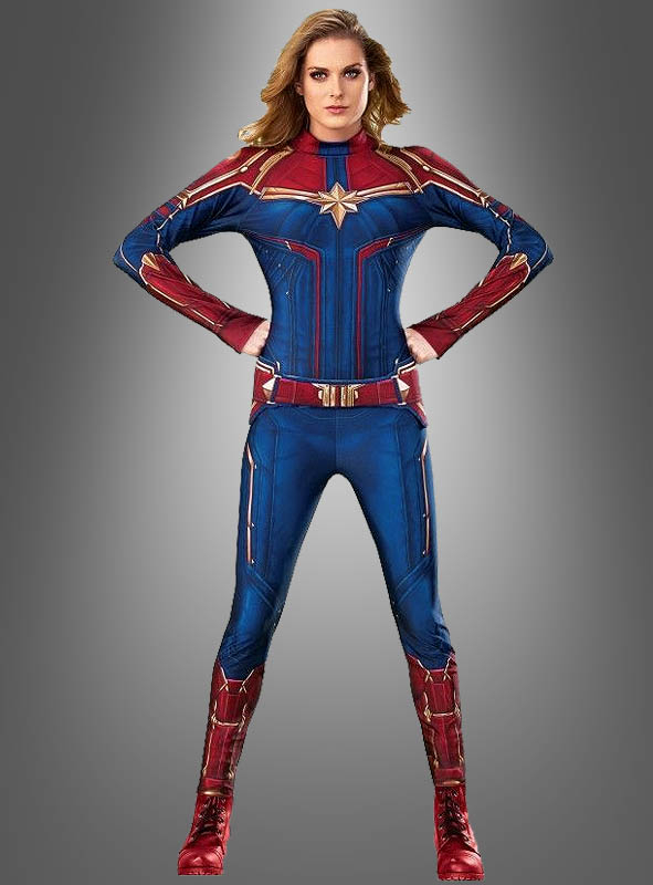 Captain Marvel Damenkostüm bei » Kostümpalast