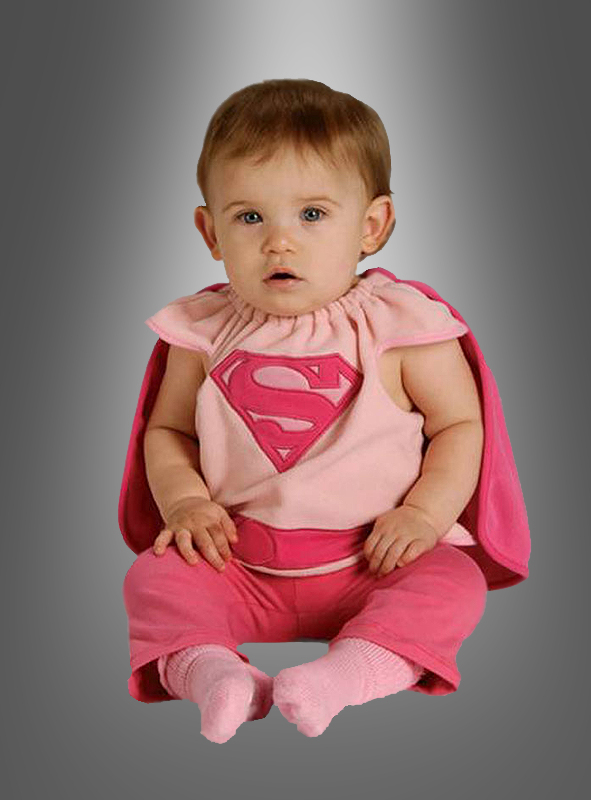 Supergril Baby Kostüm rosa