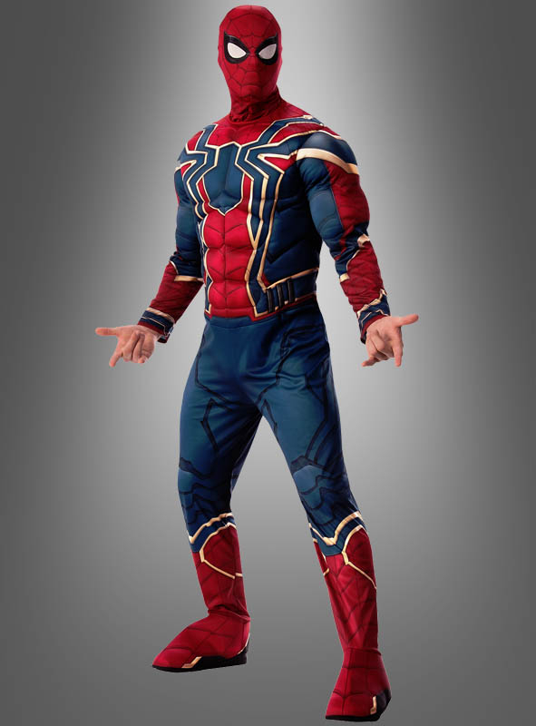 Iron-Spiderman Costume Adult buy here at » Kostümpalast
