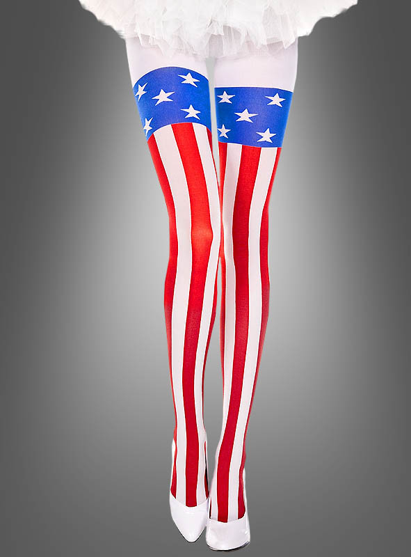 USA American Flag Tights » Kostümpalast.de