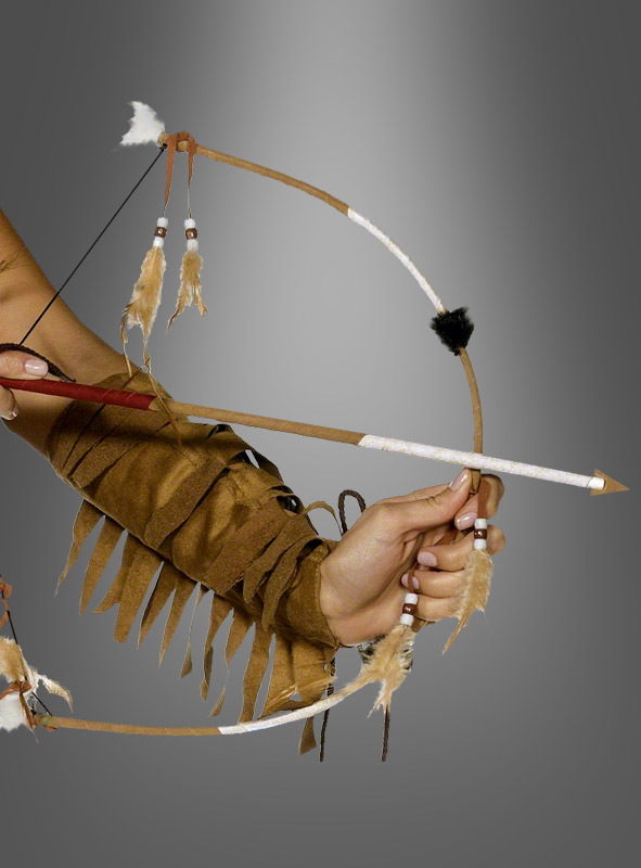 Indianer Kostüme und Bogen