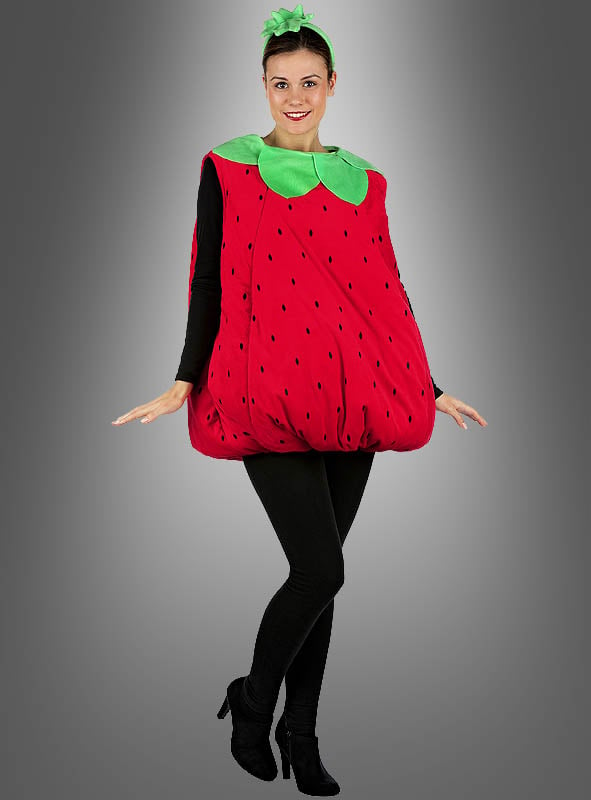 Erdbeere Kostüm für Erwachsene bei » Kostümpalast