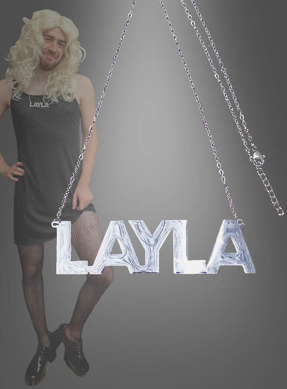 Layla Kette Namenskette hier kaufen bei » Kostümpalast