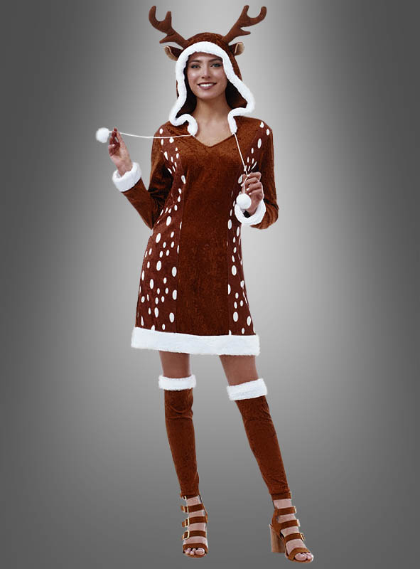 Elegant Deer Costume for Ladies brown » Kostümpalast