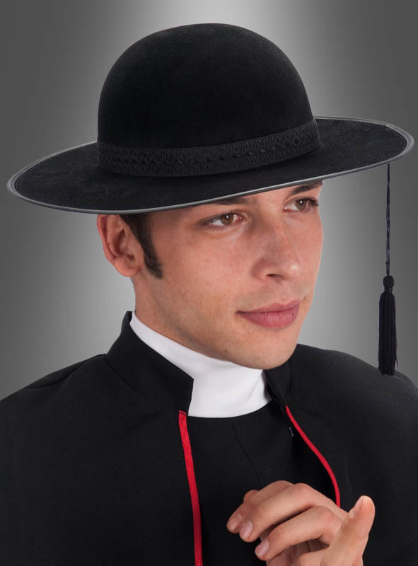 Don Camillo Hat for Priests black at » Kostümpalast