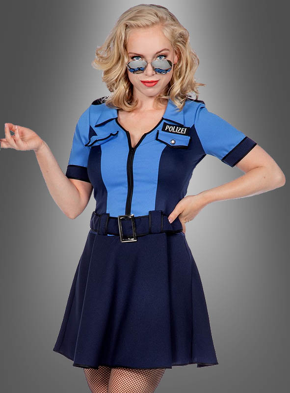 Polizei Kostüm Damen blau kaufen bei » Kostümpalast