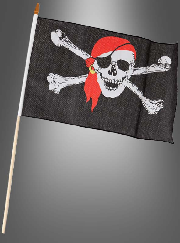 Piraten Flagge finden Sie hier bei » Kostümpalast.de