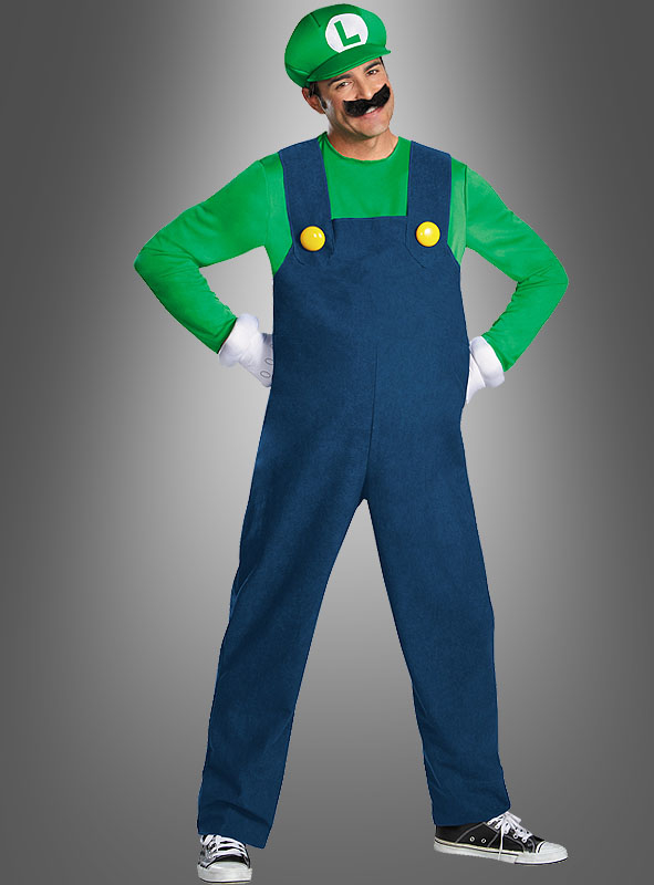 Luigi Costume Deluxe buyable at » Kostümpalast.de