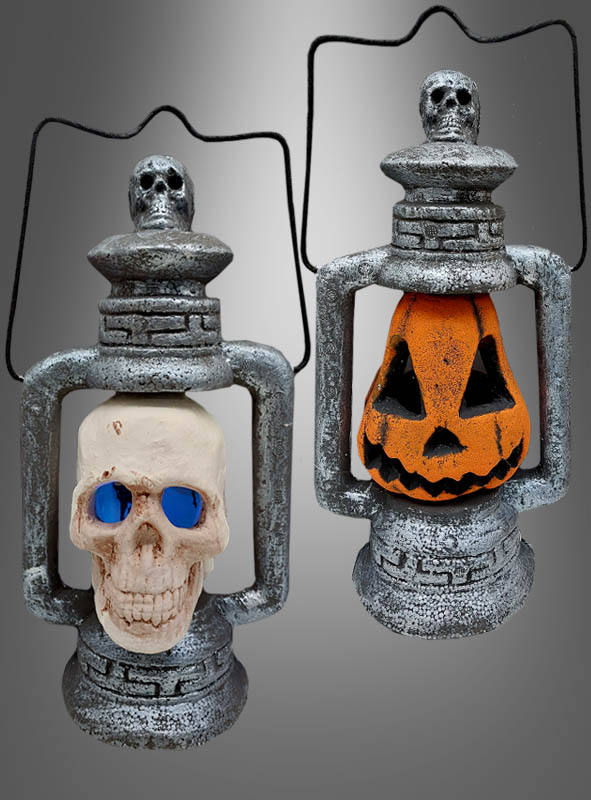 Lite Up Halloween Lantern Skull or » Kostümpalast.de