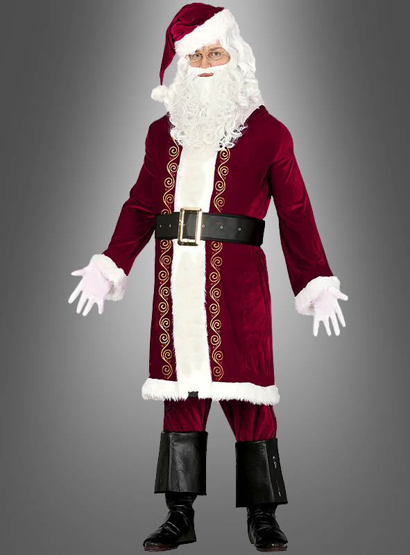 Weihnachtsmann Kostüm Nikolaus bei Kostuempalast.de