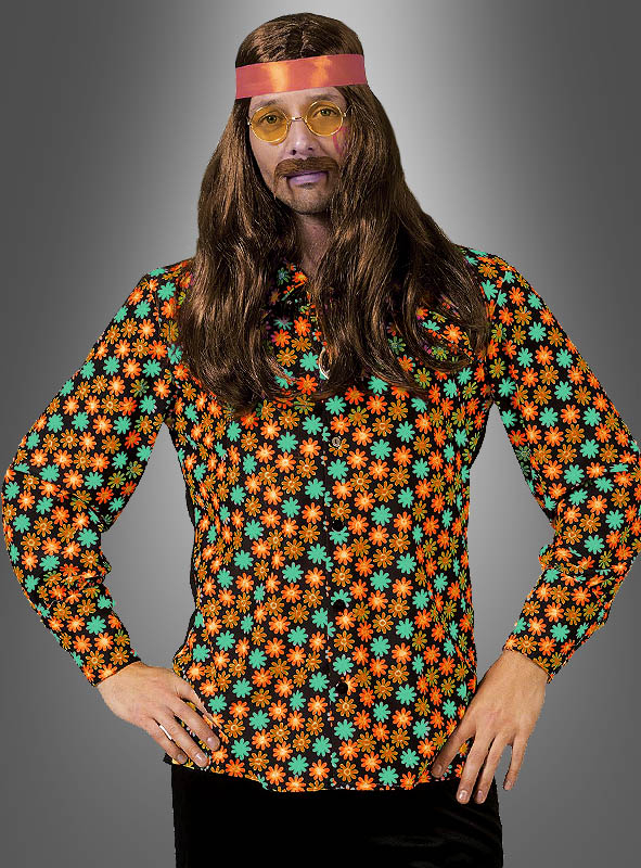 Flower Shirt Hippie Man buyable at » Kostümpalast.de