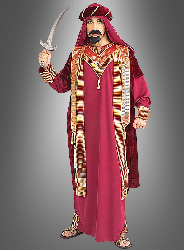 Sultan Kostüm Scheich aus 1001 Nacht