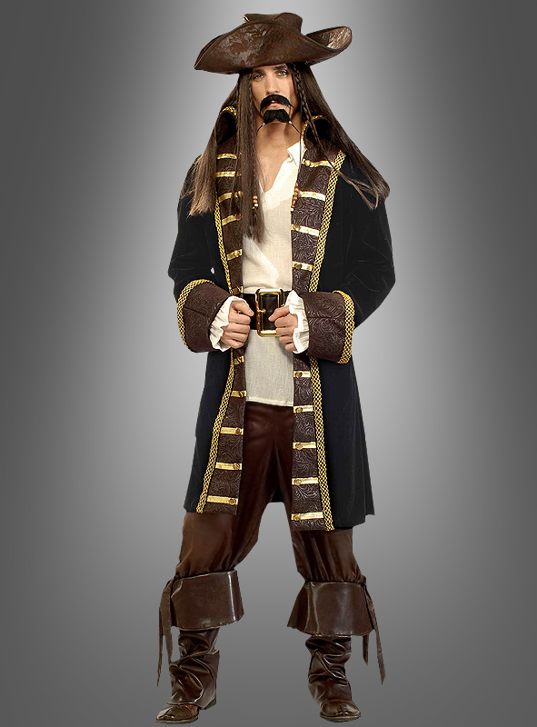 Designer Pirat Deluxe Kostüm bei Kostuempalast.de