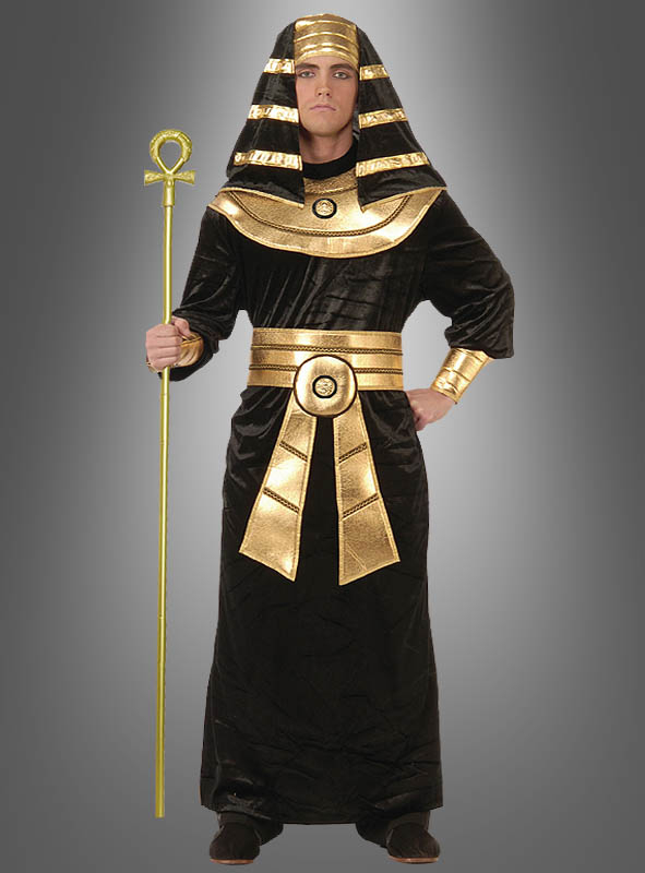 Egyptian Ruler Pharao Costume black-golden » Kostümpalast