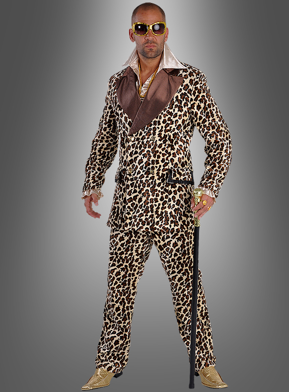 Pimp Outfit Leopard Costume » Kostümpalast.de