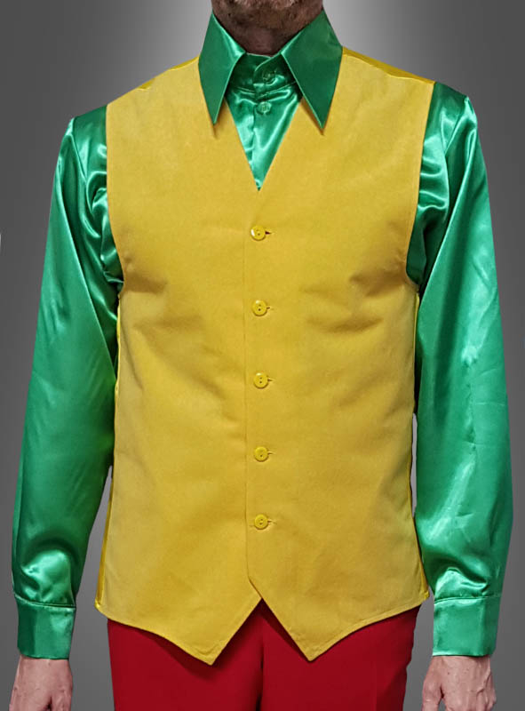 Gelbe Weste für Joker Outfit hier kaufen » Kostümpalast