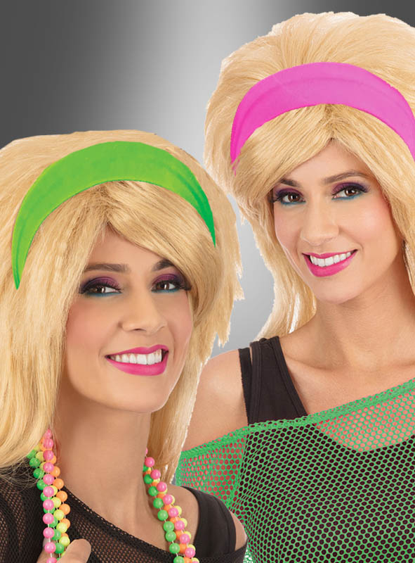 Haarband Neon für 80er Partys bei » Kostümpalast