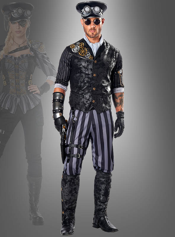 Steampunk Commander Costume for Men » Kostümpalast.de