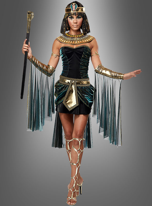 Kleopatra Kostüm sexy Ägyptische Göttin Karnevalskostüm