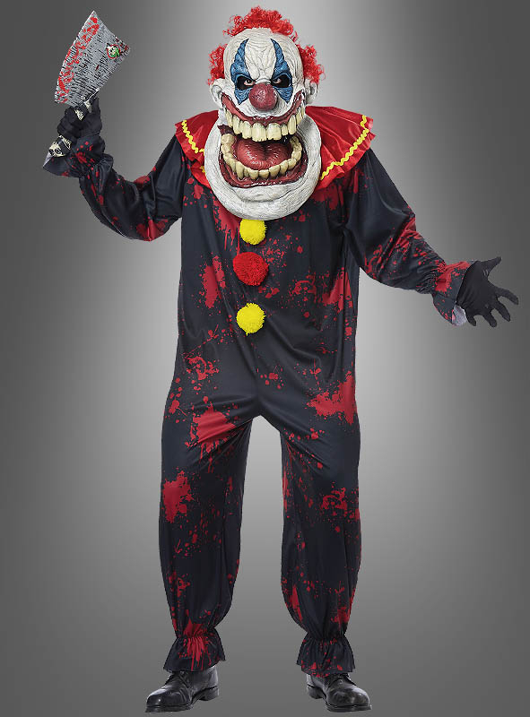 Big Mouth Clown Halloween for Men » Kostümpalast.de