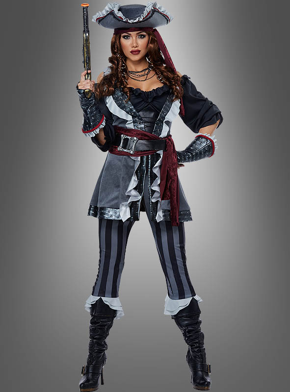 Deluxe Piratin Kostüm für Damen bei » Kostümpalast