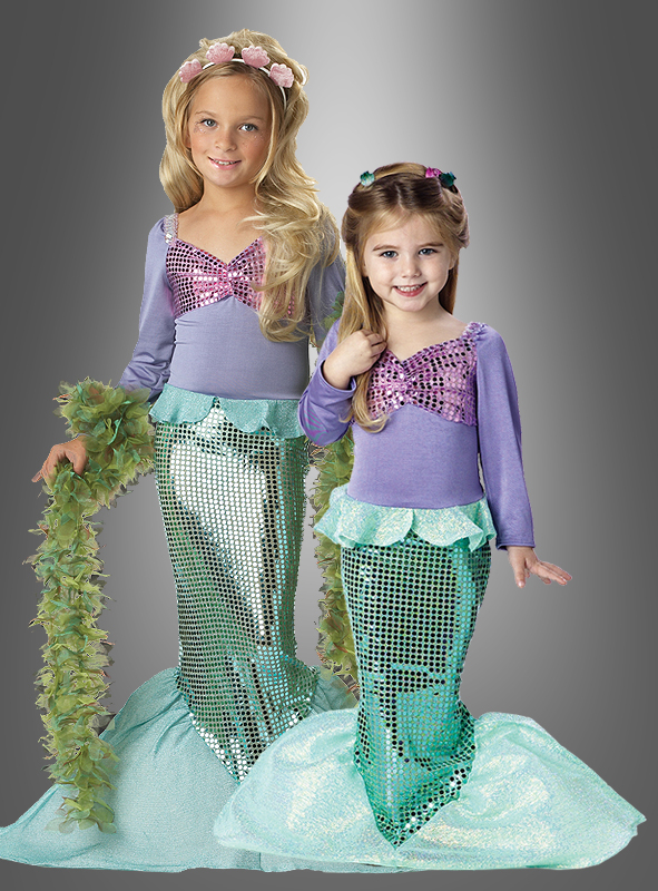 Meerjungfrau Kostüm für Kinder bei » Kostümpalast
