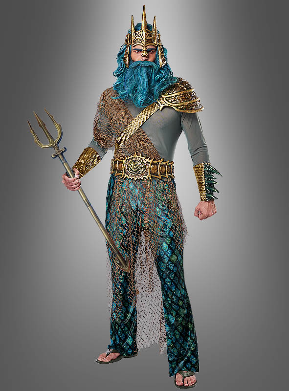 Wassermann Neptun Kostüm 🔱 bei Kostümpalast