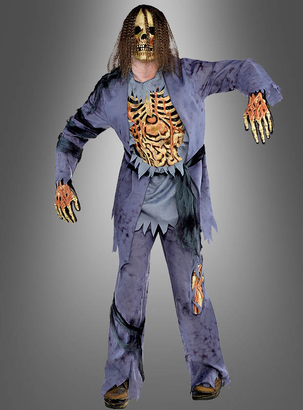 Zombie Leiche Kostüm für Herren bei » Kostümpalast