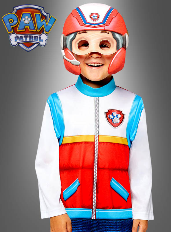 Skråstreg Derivation replika Paw Patrol Ryder Costume Children with Mask