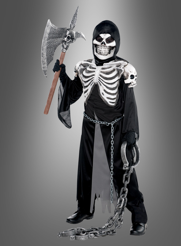 Halloween Skelett Kinderkostüm bei » Kostümpalast