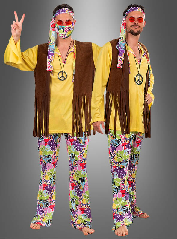 70s Hippie Man Costume Bernd » Kostümpalast.de