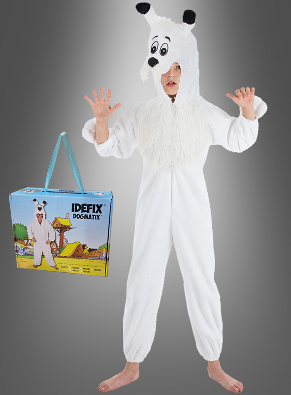 Disfraz Idefix para niños de Astérix - Licencia original Disfraz de perro  blanco NUEVO | eBay
