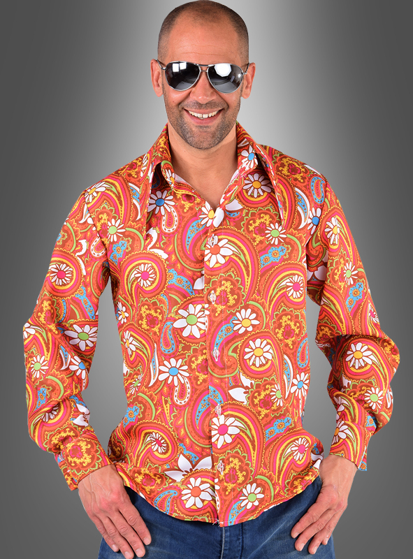 Schlagerparty Hemd Martin für Herren - 70er Jahre Party im Schlager Outfit  | eBay
