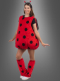 Plush Ladybug Costume unisex 