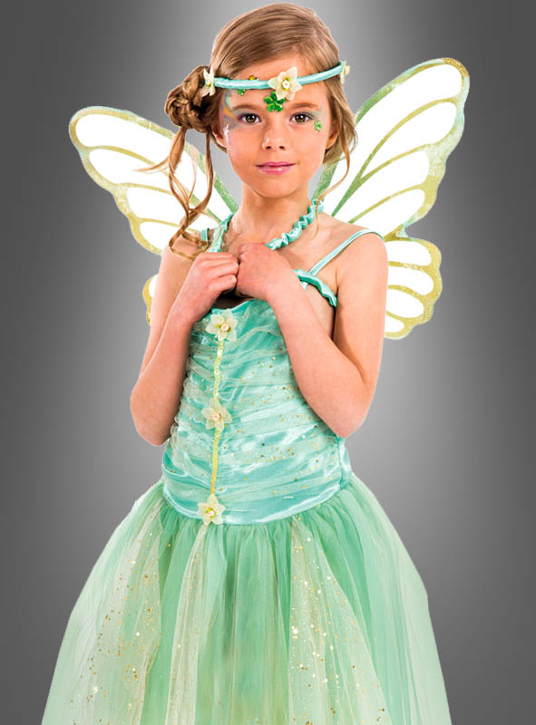 Fairy Children Costume green » Kostümpalast.de