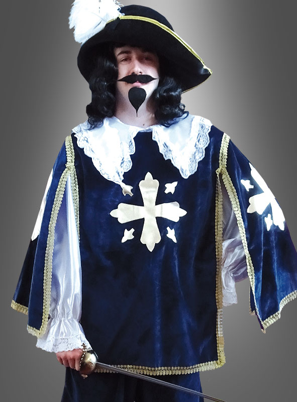 Musketeer costume blue
