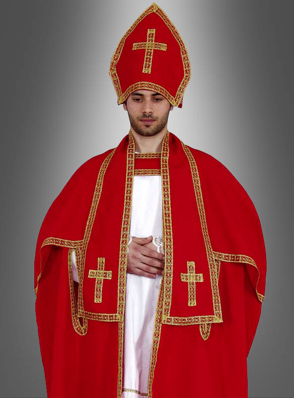 Bischofsgewand Kostüm für Herren bei Kostümpalast.de