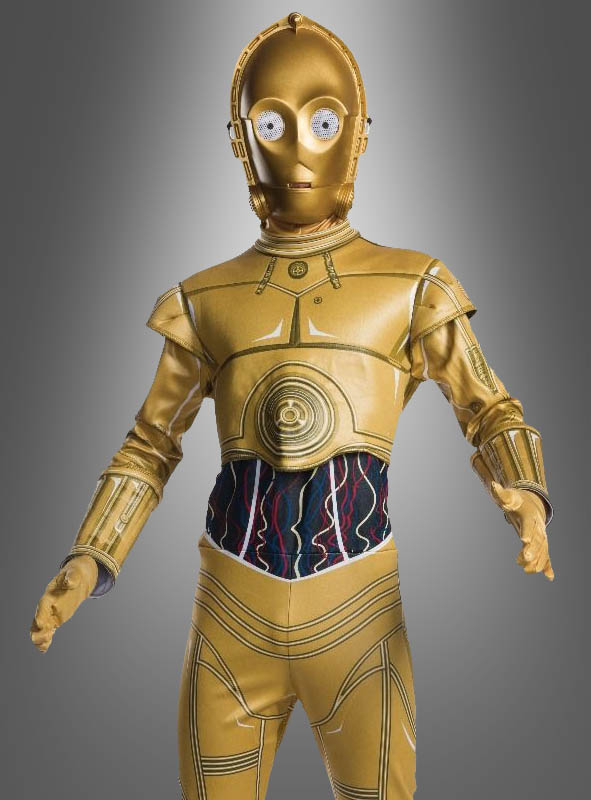 Star Wars C-3PO Kostüm für Kinder bei Kostümpalast.de