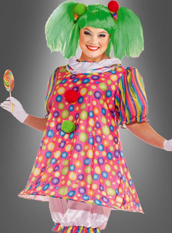 Clownkostüm für Damen ♥ bei Kostümpalast.de