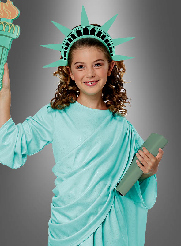 Lady Liberty Kinderkostüm bei » Kostümpalast.de
