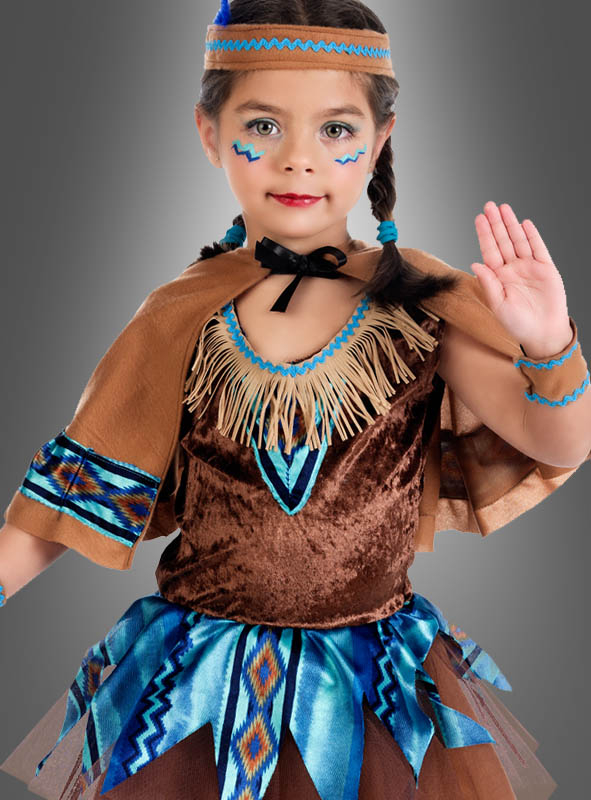 Indianer Mädchen Kostüm Kinderfasching bei Kostümpalast