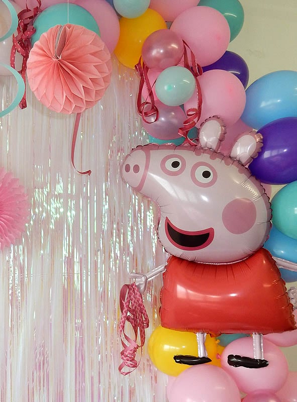 Peppa Pig Party Wanddeko Set 108 Teile hier kaufen