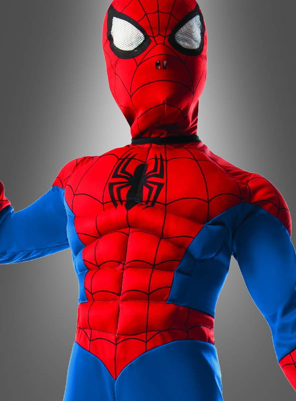 SpiderMan rot-schwarz Wendekostüm für Kinder