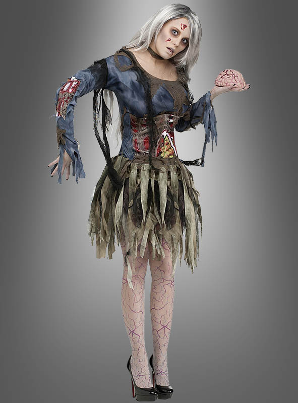 Zombie Kostüm Damen bei » Kostümpalast.de
