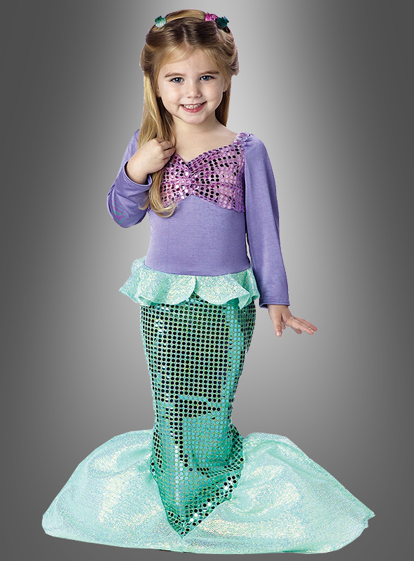 Bezauberndes Meerjungfrau Kostüm für Kinder - Funkelndes Nixe Kinderkostüm  | eBay