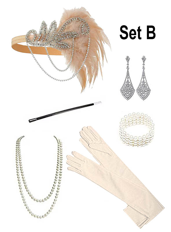 1920s Accessory Kit silver