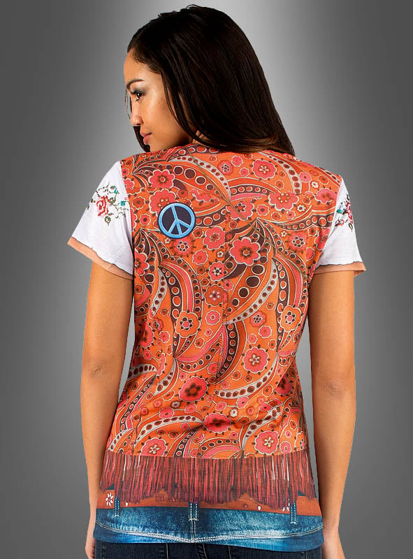 Hippie Shirt for Women buyable at » Kostümpalast.de