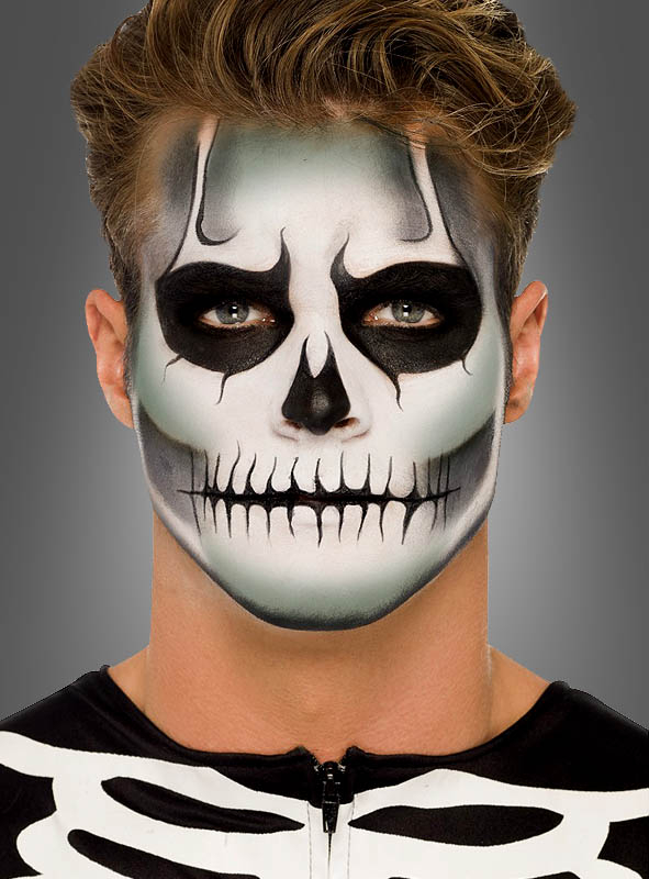Skelett Make up Set leuchtend bei » Kostümpalast