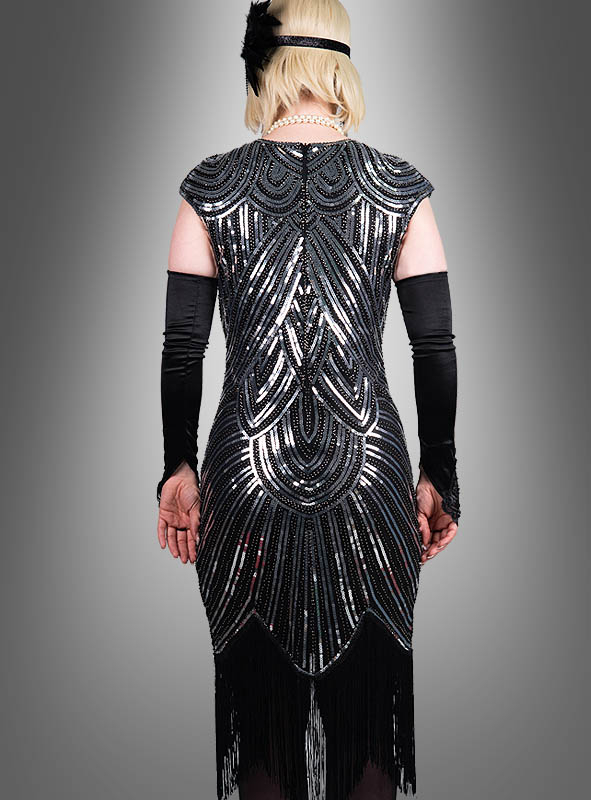 Gatsby Kleid mit funkelnden Pailletten für Damen